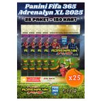 Doğan Oyuncak Dünyası Panini FIFA 365 Adrenalyn XL 2025 Oyuncu Kartı - Futbolcu Kartları - Trading Oyuncu Kartı - 25 Paket