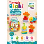Doğan Oyuncak Dünyası Yumuşak Bloki Blokları Sırt Çantası - Büyük Yumuşak Bloklar - Büyük Soft Lego Oyuncakları