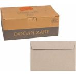 Doğan Zarf Doğan (Kutu 500 Adet)Elvan Zarf Kraft Silikonlu 90GR 11.4X16.2 As