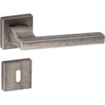 Doğanlar Turkuaz Antik Gümüş Rozetli Kapı Kolu Rozetli Oda (Tk) - 1 Adet