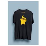 Doğannboss Pikachu Tasarım Baskılı T-shirt