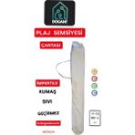 Dogant Anadolu Plaj Deniz Güneş Şemsiyesi Taşıma Çantası Kılıf - Krem