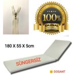 Dogant Anadolu Süngersiz Şezlong Kılıfı 180x55 cm - Krem