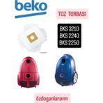 Dogant Beko Elektrik Süpürgesi Hepa Toz Torbası 10 Adet Bks 3210 Bks 2240 Bks 2250 Uyumlu