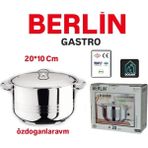 Dogant Berlin Gastro Çelik Tencere 20*10 - 20x10
