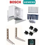 Dogant Bosch Sıemens 12000 Ve 1800 Btu Dış Ünite Konsol Klima 50 Cm Ayak +Titreşim Takozu +Vida Dubel