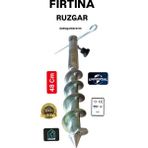 Dogant Fırtına XXXX L Plaj Bahçe Kamp Şemsiye Tente Yer Kazığı 48 cm - Gri