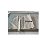 Dogant Klasik Süngersiz Şezlong Minderi Kılıfı Krem Fermuarlı Polyester Impertex Kumaş 185*55*5 Cm Bej 2 Y