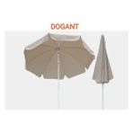 Dogant Outdoor Güneş Balkon Plaj Şemsiyesi 2 mt - Krem