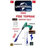 dogant özdoğanlar avm Meyve Sebze Fidan Fide Toprak Burgusu 60X5 Demir Matkap Uçlu