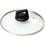 Dogant Tencere Tava Sahan İçin Buhar Delikli Temperli Z Tipi Cam Kapak 22 cm