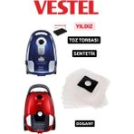 Dogant Vestel Yıldız Süpürge Bez Toz Torbası 10 Adet - Süpürge Yedek Parçaları