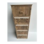Dogant WOOD 5 KATLI AHŞAP SEBZELİK KAHVERENGİ