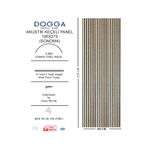 DOGGA PROFILE-PANEL Ahşap Akustik Duvar Paneli Dekoratif Keçeli Duvar Paneli Mdf 100x280
