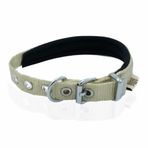 Doggie 2 cm x 45 cm Haki Softlu Köpek Boyun Tasması
