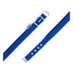 Doggie 2x140 cm - Royal Blue Konforlu Dokumadan El Yapımı Köpek Gezdirme Kayışı