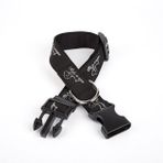Doggie 3 cm x 36-60 cm Köpek Desenli Dokuma Köpek Boyun Tasması