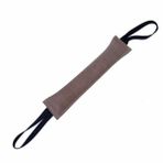 Doggie Bej 2x9 40 cm Deri Eğitim Köpek Isırma Yastığı
