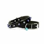 Doggie Boncuklu Siyah 1.0x28 cm Kedi Tasması