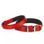 Doggie Comfort Yumuşak Dokuma S 2x30-35 cm Kırmızı Köpek Tasması