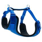 Doggie Havalı Dokuma Royal Mavi 1.5x40-50 cm Köpek Göğüs Tasması