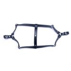 Doggie Konfor Deri Ronin Siyah 1.5X35-40 cm Köpek Göğüs Tasması