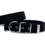 Doggie Konfor Dokuma Siyah Medium 5x65-65 cm Köpek Boyun Tasması