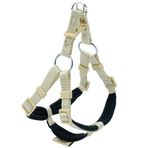 Doggie Konforlu 3XL-3x75-85 cm Dokumadan El Yapımı Ronin Model Köpek Göğüs Tasması