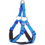 Doggie Konforlu Dokumadan El Yapımı Ronin Model Lacivert 1x30-35 cm Köpek Göğüs Tasması