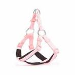 Doggie Konforlu Dokumadan El Yapımı Ronin Model Pembe 1x30-35 cm Köpek Göğüs Tasması