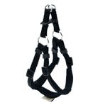 Doggie Konforlu Dokumadan El Yapımı Ronin Model Siyah 1.5x40-45 cm Köpek Göğüs Tasması