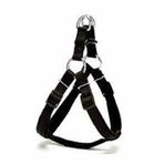 Doggie Konforlu Dokumadan El Yapımı Ronin Model Siyah 1x30-35 cm Köpek Göğüs Tasması