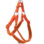 Doggie Polar Dokumadan El Yapımı Ronin Model Turuncu 2x55-65 cm Köpek Göğüs Tasması