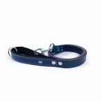 Doggie Royalblue 3x100 cm Konfor Klasik Deri Gezdirme Tasması