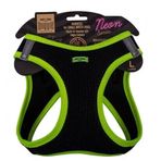Doggie Sarı 42-48 cm L Beden Havalı Dokuma Neon Serisi Küçük Irk Göğüs Tasması