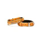 Doggie SBT-1514 Kamel Yumuşak Dokulu İsimlikli Köpek Boyun Tasması