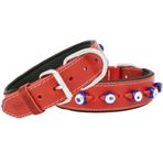 Doggie SBT-3023M Nazar Boncuklu Köpek Boyun Tasması
