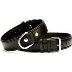 Doggie SBT-3510 L Boy Sade Siyah Köpek Tasması