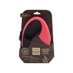 Doggie Soft Seri Large Pembe Otomatik Köpek Tasması