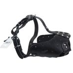 Doggie Xlarge Siyah 2x60-65 cm Uzun Burun Koruma Ağızlık
