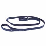 Doggie Yağlı Derili 4 Örgülü 1,1x150 cm Yağlıkahve Eğitim Gezdirme Tasması