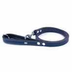 Doggie Yumuşak Deri Firstclass Royalblue 1,5x160 cm Köpek Gezdirme Tasması
