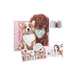 Doggy Coloring Çıkartmalı Boyama Kitabı
