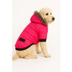 DOGİ&DOG Küçük Irk Neon Pink Anorak Puf Köpek Montu (01-10kg Arası)