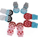 Doglife 202952-ALLY Paws 4'lü Köpekler İçin Kaydırmaz Taban Çorap
