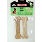 Dogmozz 15 cm 2 Adet Natural Premium Deri Pres Köpek Kemiği