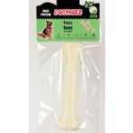 Dogmozz Premium Deri Pres Beyaz 27 cm Köpek Kemiği