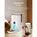Dogness Rover F15 Otomatik Mama Kabı 4 L Çelik - Akıllı Besleme Ve Güvenli Takip