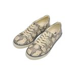 Dogo Kadın Vegan Deri Gri Astronomy Map Tasarım Sneakers
