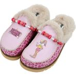 Dogo Kadın Vegan Deri Pembe Içi Peluş Terlik - Warner Bros Pink Leopard Lola Bunny Tasarım - Multi